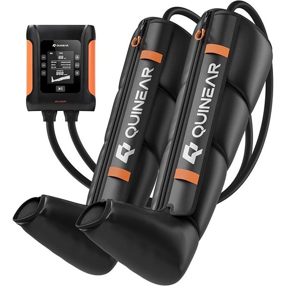 QUINEAR Cordless Leg Recovery System with Massager
