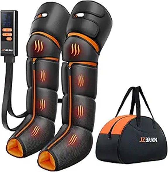 Leg Massager with Heat and Compression Boots for Circulation