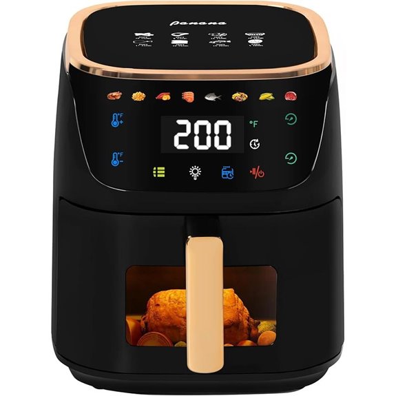 Panana 8QT Air Fryer with 8 Presets