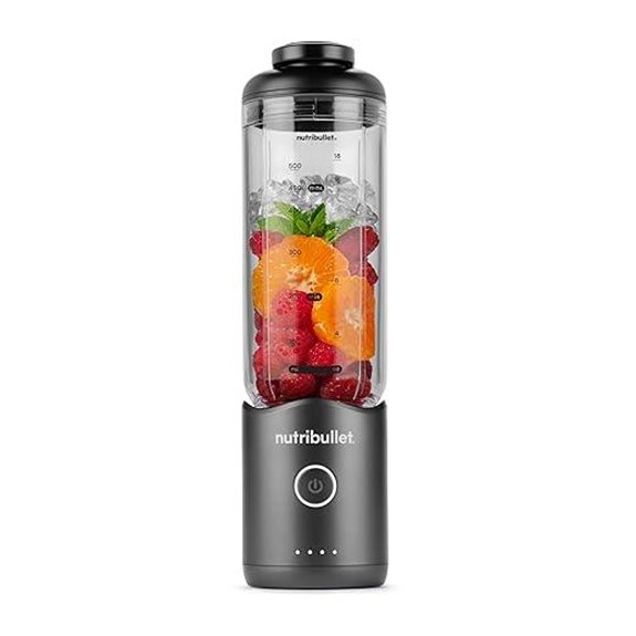 nutribullet Flex portable blender NBPB50200 Gunmetal Gray