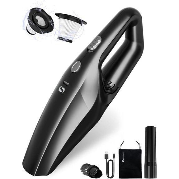 Cordless Handheld Vacuum with HEPA Filter kit