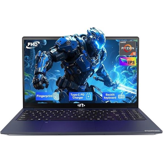 NIMO 15.6 FHD Laptop: Ryzen 5 16GB/512GB