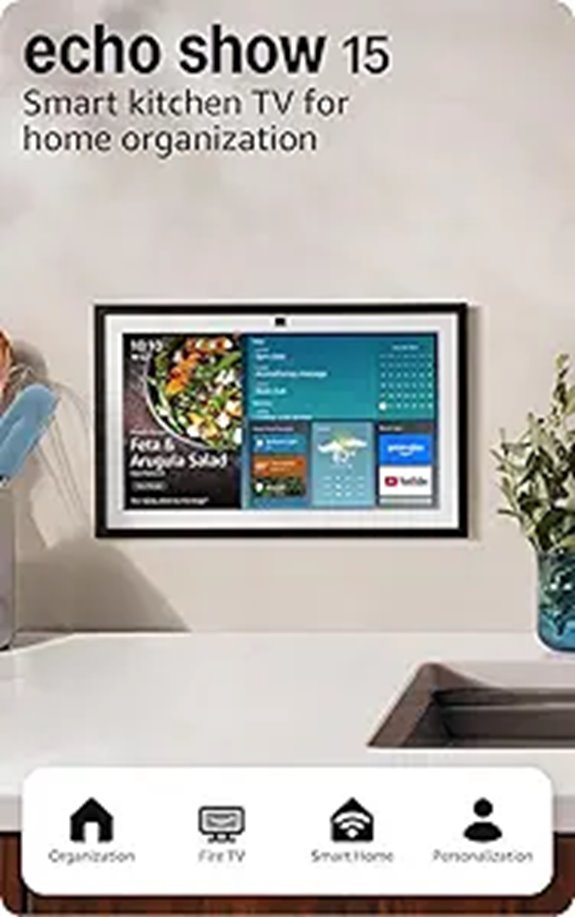 Amazon Echo Show 15: 15.6 Kitchen Hub Fire TV/Alexa