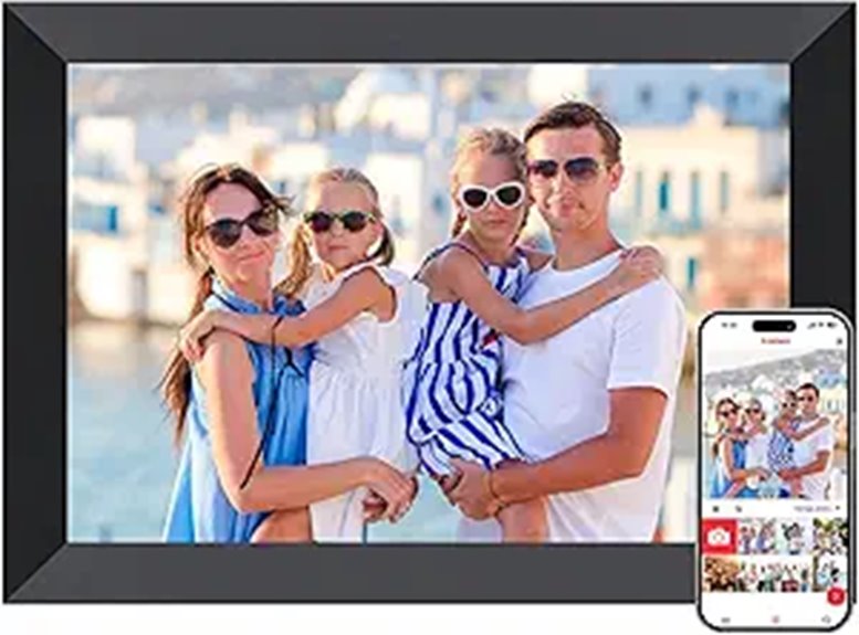 Frameo 10.1 Smart WiFi Digital Photo Frame with App