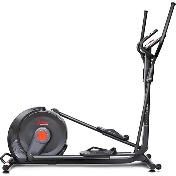 Sunny Health Elliptical: 17 Stride 16-Level Magnetic Resistance