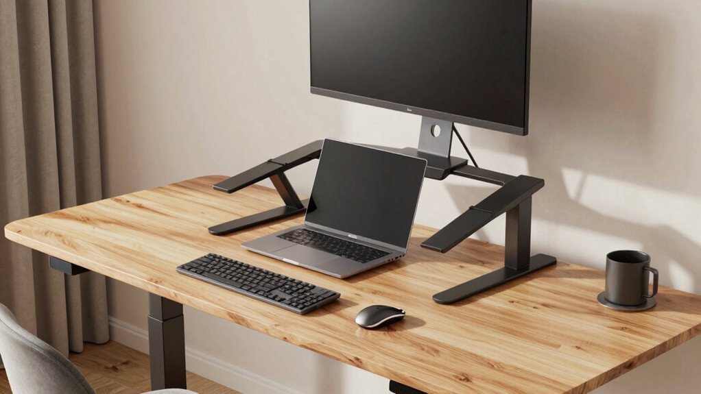 top standing desk converters