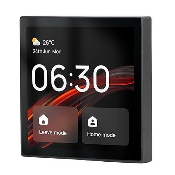 Smart Scene Wall Switch Panel with Touch Screen and Voice Control